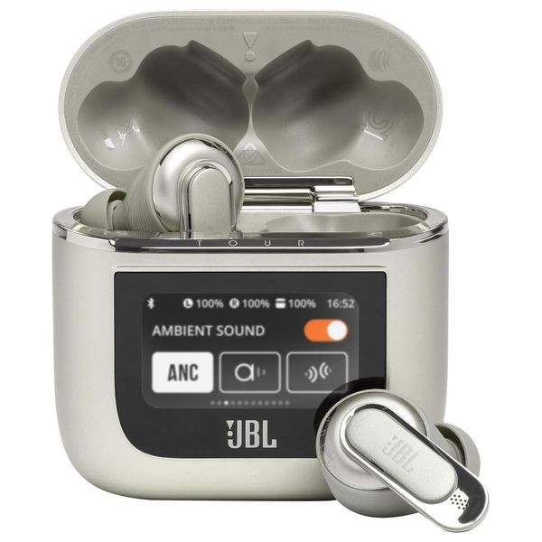JBL - Bluetooth Headphone In Ear - Silver