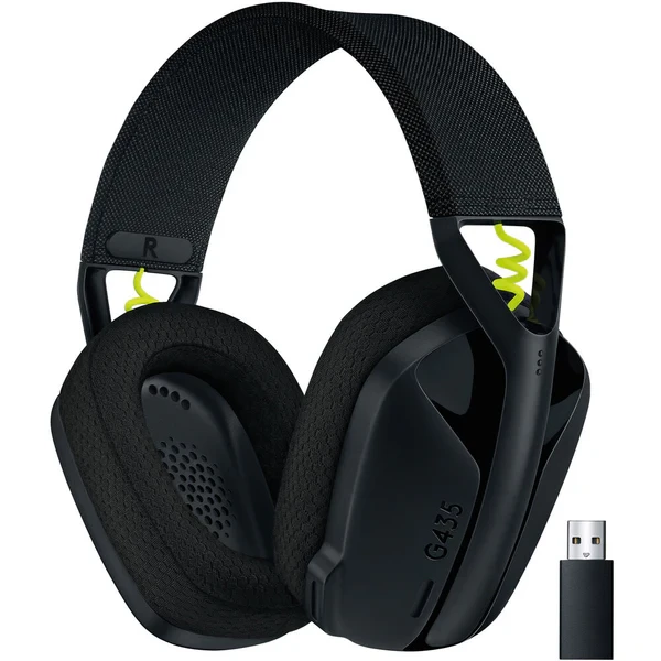LOGITECH HEADSET G435 BLACK