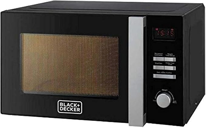 Black&Decker MZ2800PG-B5 Microwave Oven 28L black/silver