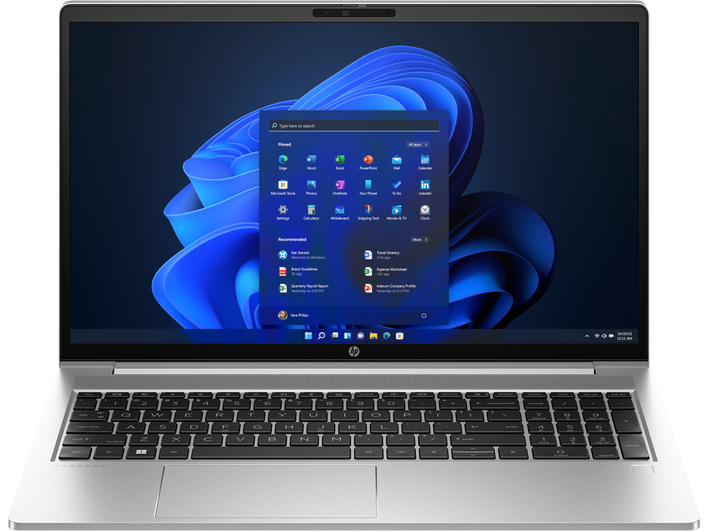 HP ProBook 450 G10 15.6" Laptop - Core i7-1355U - 16GB RAM - 512GB SSD - RTX 2050 4GB - WIN PRO K(Asteroid Silver)