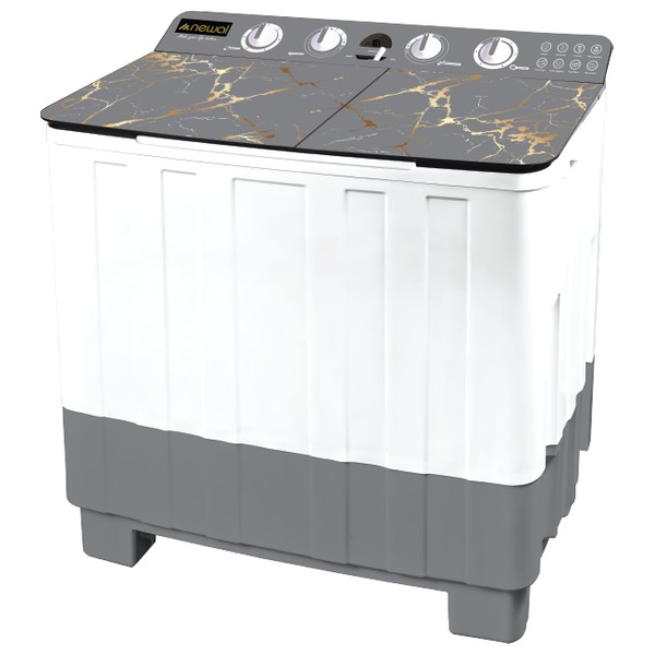 Newal WSH-6218-05 - 18Kg - Twin Tub Washing Machine - Gray