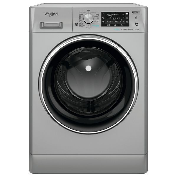 Whirlpool FFD10449SBCV - 10Kg - 1400RPM - Front Loading Washing Machine & Dryer - Silver