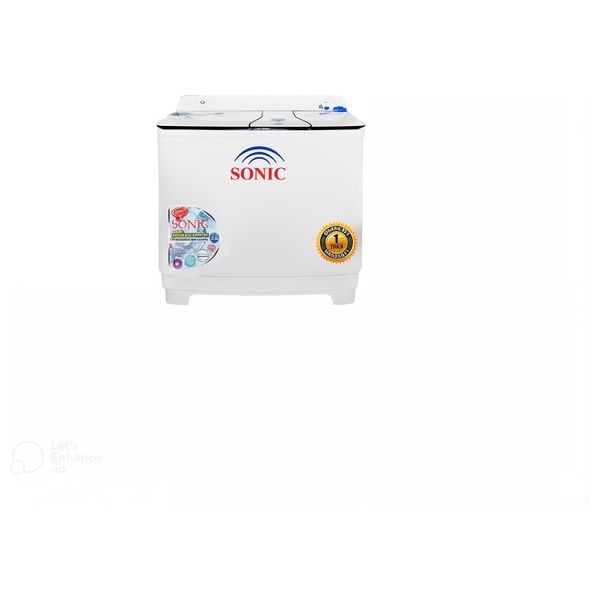 Sonic SN-30000 - 12Kg - Three Tub Washing Machine - White