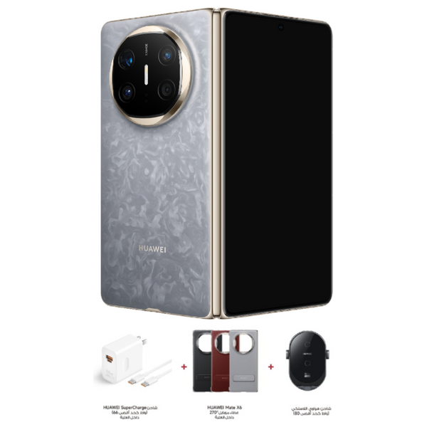Huawei Mate X6 - Dual SIM - 512/12GB + Charger + Mobile Holder + Cover