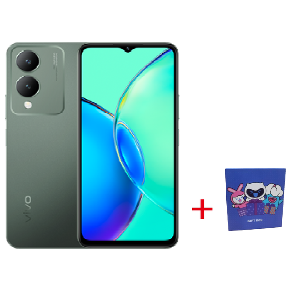 Vivo Y17S - Dual SIM - 128/4GB - Forest Green + Free Gift
