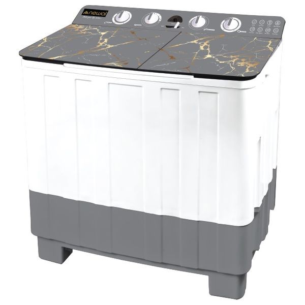 Newal WSH-6218 - 18Kg - Twin Tub Washing Machine - Gray