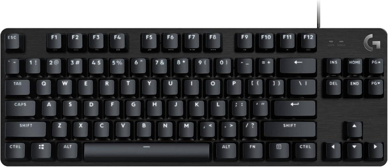 Logitech G412 TKL SE Tenkeyless Mechanical Gaming Keyboard with Tactile Switches