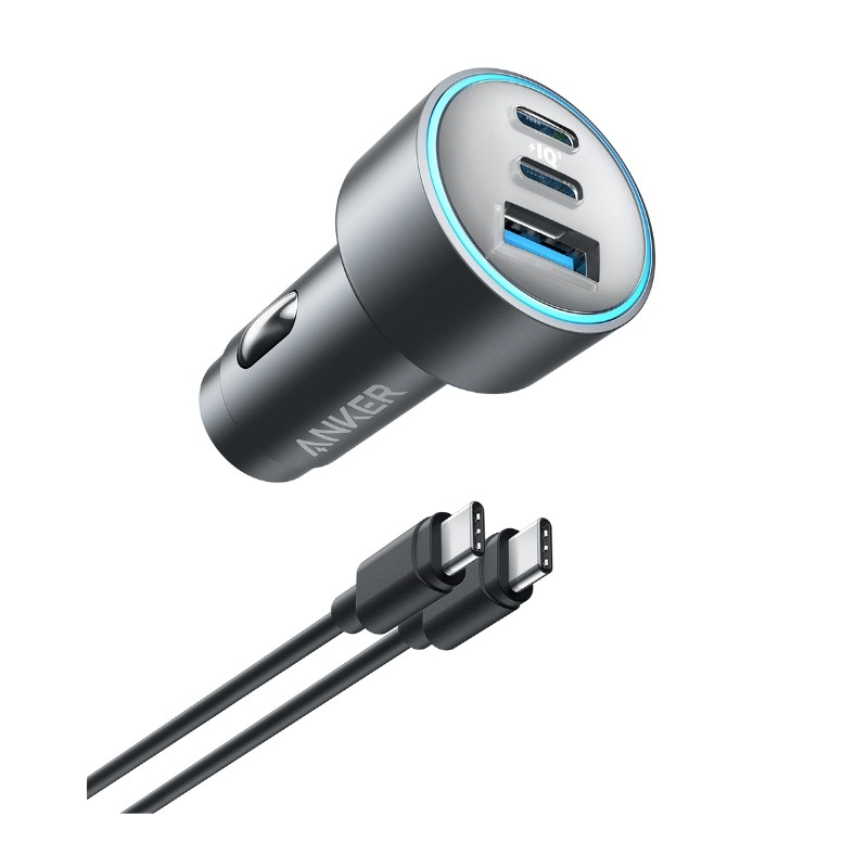 Anker 535 Car Charger 67W 2C1A Gray