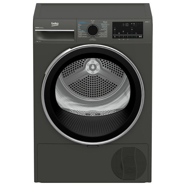 Beko B5T69253MG - 9Kg - Front Loading Dryer - Gray