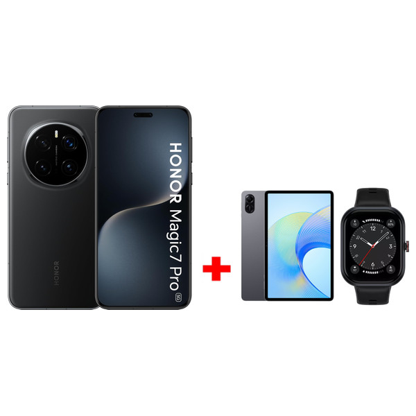 Honor Magic7 Pro 5G - Dual SIM - 512/12GB + Honor Pad X9 + Honor Watch CHOICE QCY