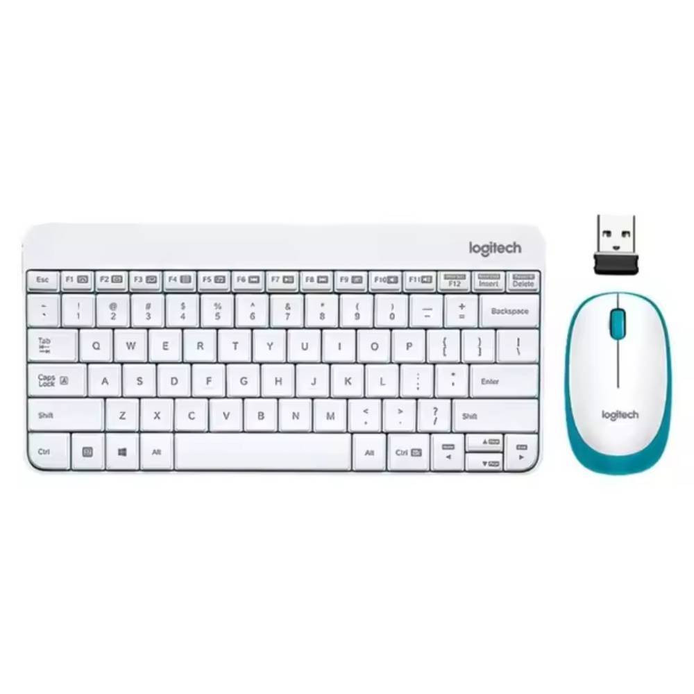 Logitech MK240 Nano Compact Wireless Keyboard and Mouse Combo with Long Battery Life