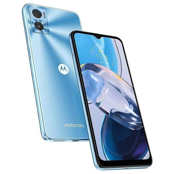 Motorola Moto E22 - Dual SIM - 64GB - Crystal Blue