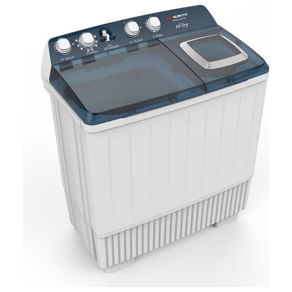 Elekta EWM 1555 TW - 14Kg - Twin Tub Washing Machine - White