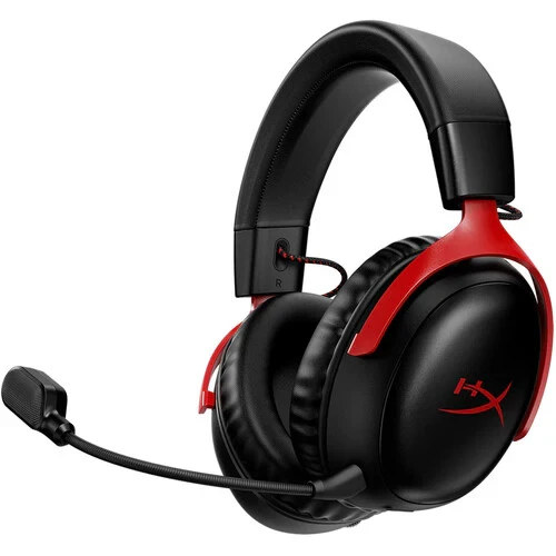 HYPERX HEADSET CLOUD III WIRELESS BLACK-RED