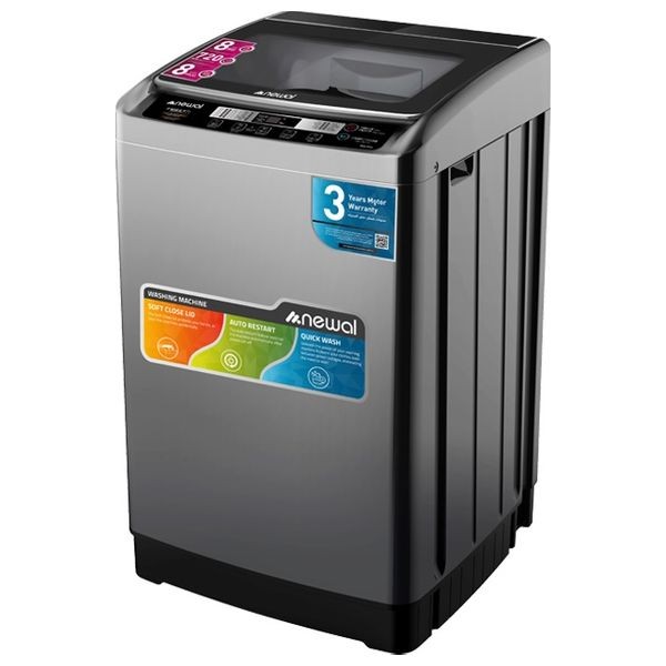 Newal WSH-9910-05 - 8Kg - Top Loading Washing Machine - Gray