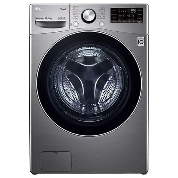 LG WDL91H62PN - 15Kg - 1400RPM - Front Loading Washing Machine - Silver