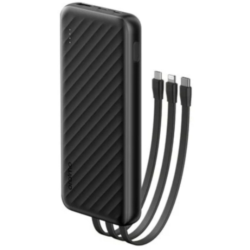 Oraimo Power Bank 10K mAh 2.4A Black By sea