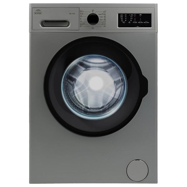 Sonic SNC-7KG-1000 - 7Kg - 1000RPM - Front Loading Washing Machine - Silver