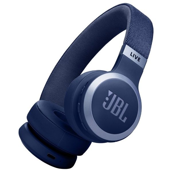 JBL Live 670NC - Bluetooth Headphone Over Ear - 2 Microphones - Up To 65 Hours - Blue