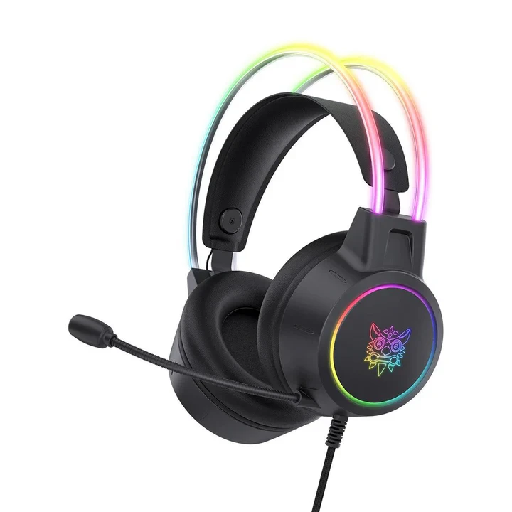 Onikuma X15 Pro RGB Wired Gaming Headset with Noise-Canceling Mic