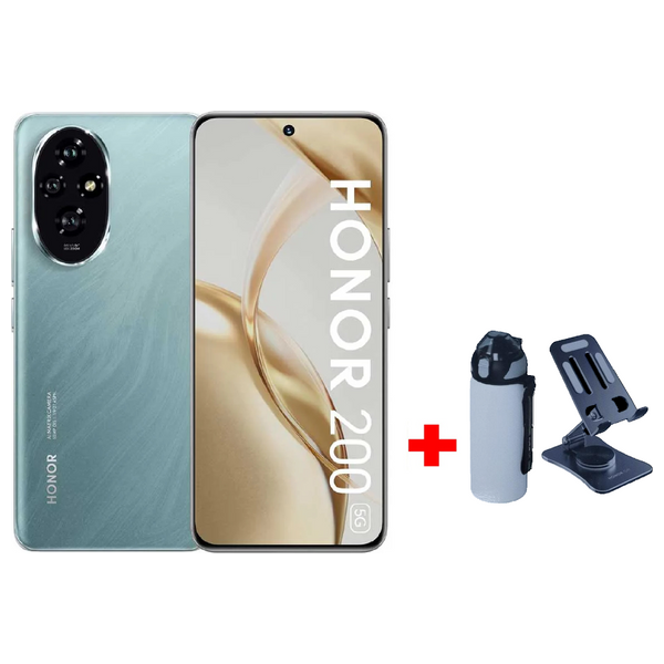 Honor 200 - Dual SIM - 512/12GB + Sports Water Bottle + Mobile Phone Holder