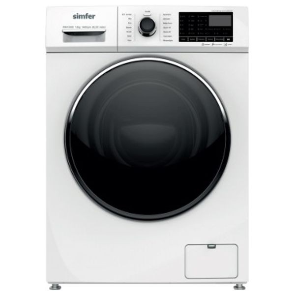 Simfer WM13005 - 12Kg - 1400RPM - Front Loading Washing Machine - White
