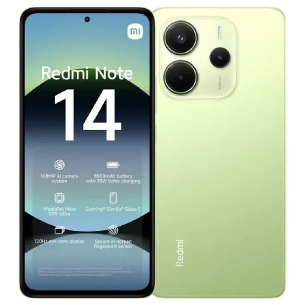 Xiaomi Redmi Note 14 - Dual SIM - 256/8GB