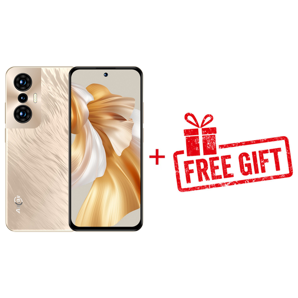 AllCall Hero 30 Plus - Dual SIM - 128/6GB - Feather Apricot + Free Gift