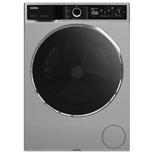 Vestel WB1212T3DS - 12Kg - 1400RPM - Front Loading Washing Machine - Silver