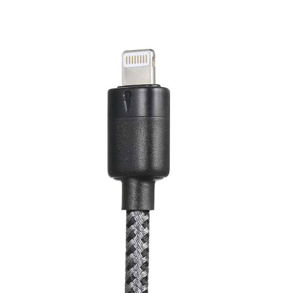 Oraimo Duraline 3 LTG Data Cable 2A 1M Black