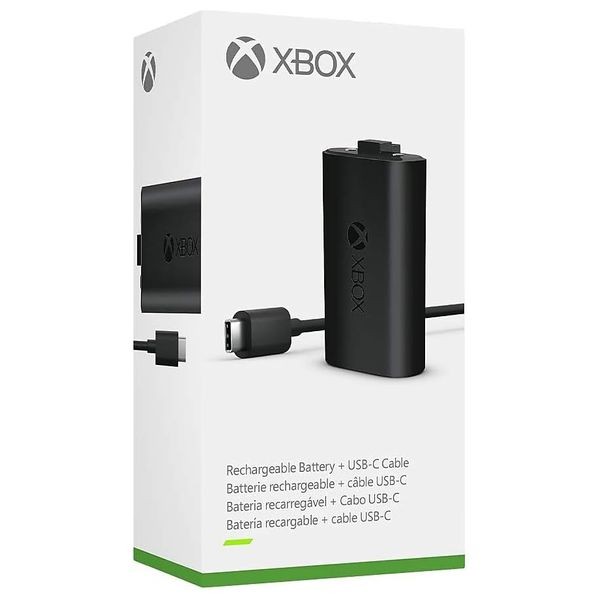 Microsoft rechargeable battery with cable Compatible with Xbox controllers