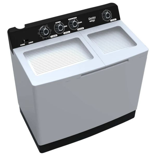 Denka HI-16NWIB - 16Kg - Twin Tub Washing Machine - Black