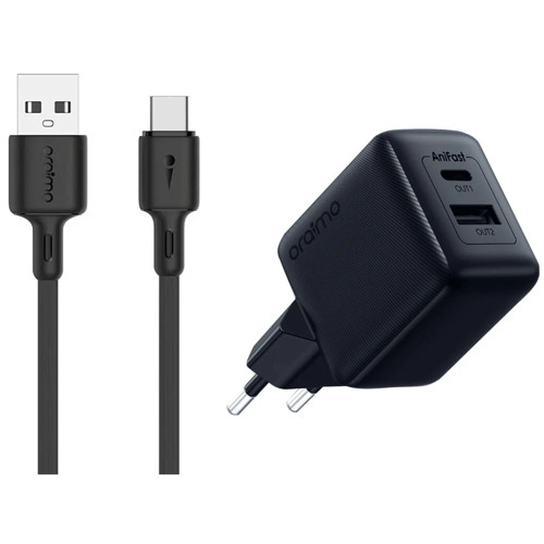 Oraimo Cannon 18D 2 port with micro cable  18W