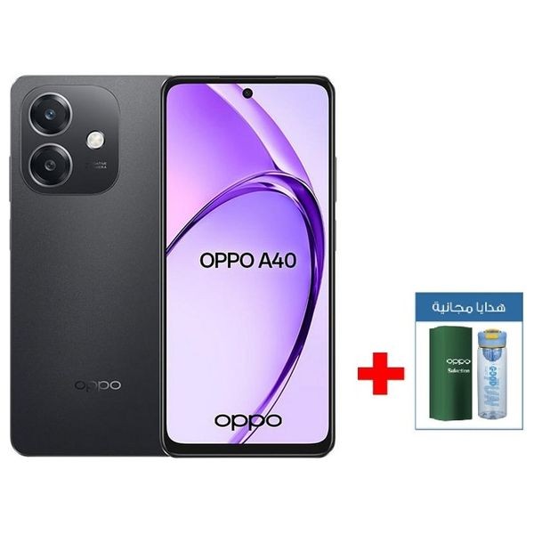Oppo A40 - Dual SIM - 256/6GB + Bottle