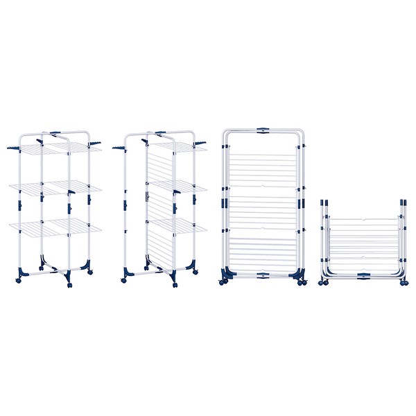 TOWER HB-H98U - CLOTHES DRYING RACK - Steel