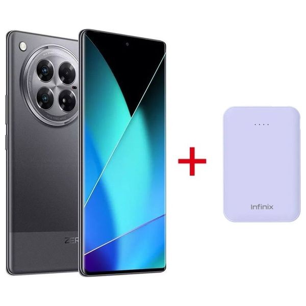 Infinix Zero 40 5G - Dual SIM - 256/12GB - Rock Black + Power Bank
