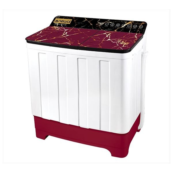 Newal WSH-6216-03 - Twin Tub Washing Machine - Red