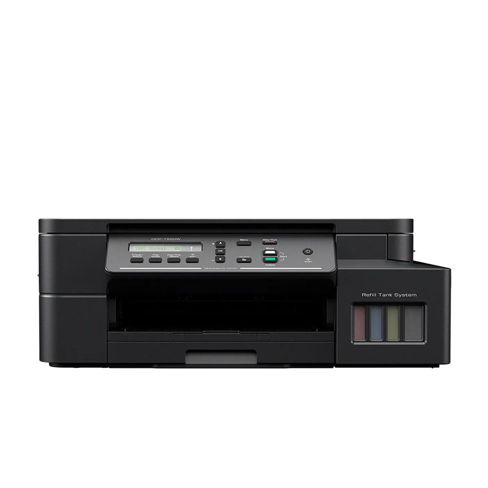 Brother DCP-T520W Wireless Ink Tank Refill Printer Black All-in-One