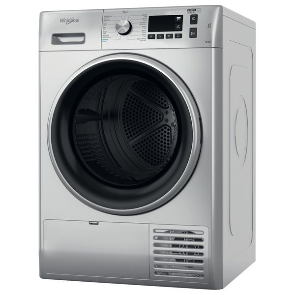 Whirlpool FFT M11 8X 1SBS GCC - 8Kg - Front Loading Dryer - Silver