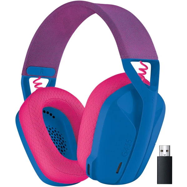LOGITECH HEADSET G435 BLUE RASPBERRY