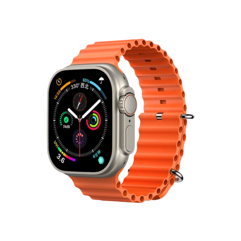 Remax Ultra-8 Smartwatch with Health Tracking and Custom Watch Faces
