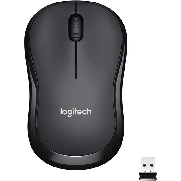 LOGITECH MOUSE WIRELESS M220 CHARCOAL