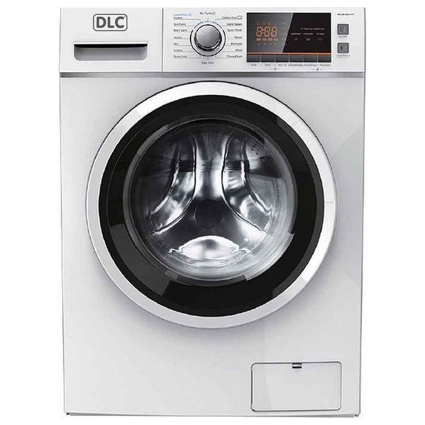 DLC WMD-8-1400S - 8Kg - 1400RPM - Front Loading Washing Machine - Silver