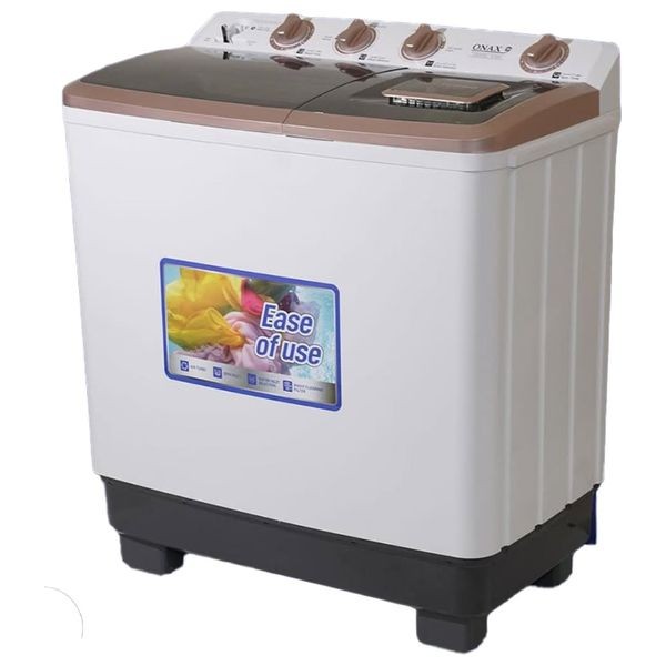 Onax K-22 - 22Kg - Twin Tub Washing Machine - White