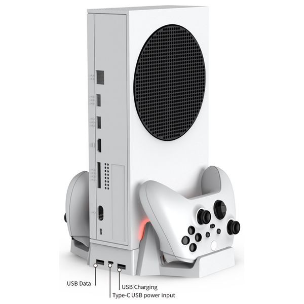 Dobe Xbox series S Multlfunctiona Cooling Stand - White