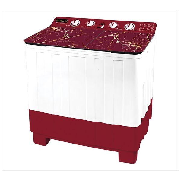 Newal WSH-6218 - 18Kg - Twin Tub Washing Machine - Red