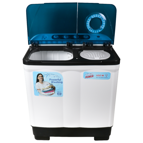 Coral TTW-30185-FNT - 21Kg - Twin Tub Washing Machine - White