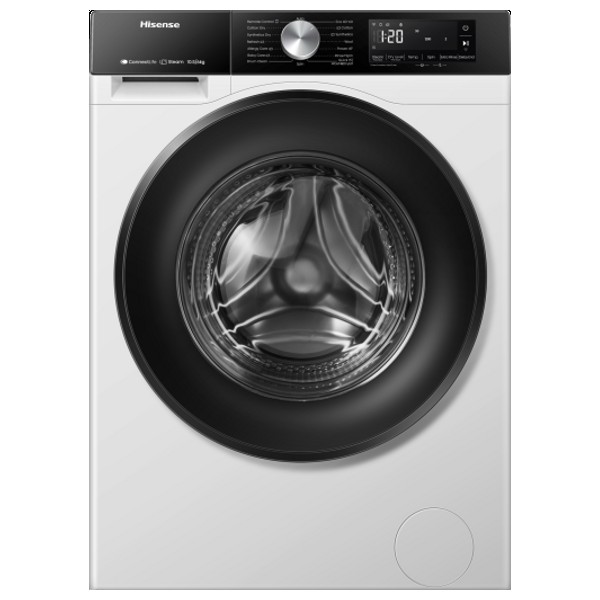 Hisense WD3S1043BW - 10.5 kg / 6 kg - 1400RPM - Front Loading Washing Machine - White