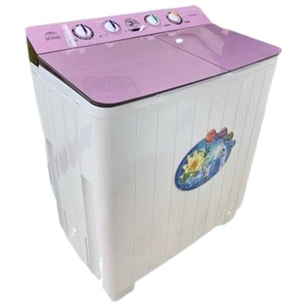 Sonic SN-28000-G - 12Kg - Twin Tub Washing Machine - White