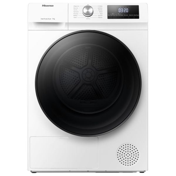 Hisense DHQA902 - 9Kg - Front Loading Dryer - White